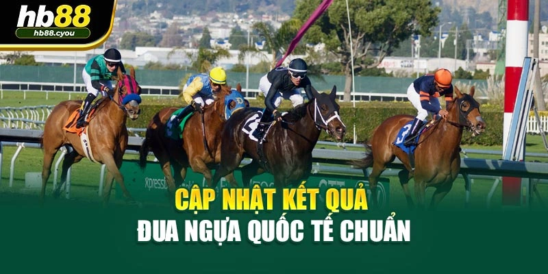 Cập nhật kết quả đua ngựa quốc tế chuẩn