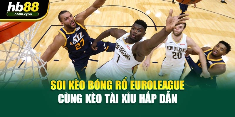 Soi kèo bóng rổ Euroleague cùng kèo tài xỉu hấp dẫn